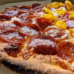 Sub Delicious - Sub Delicious - Medium Pepperoni half Banana Peppers