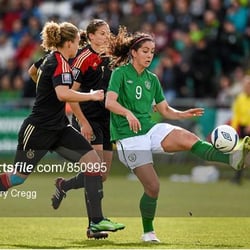 O'Sullivan Soccer Academy - Fiona playing against Germany April 2014