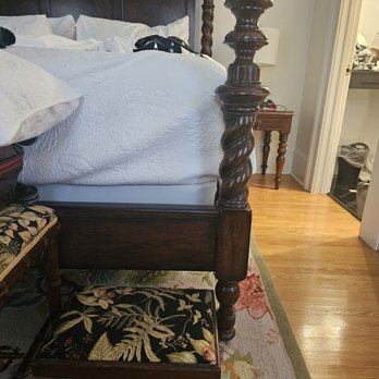 The Gardens Hotel - Stool Needed to Climb On to High Bed For Those 5'7" or less (me). - Hotels Near Me - Key West, Florida The Gardens Hotel - Stool Needed to Climb On to High Bed For Those 5'7" or less (me). - Hotels Near Me - Key West, Florida