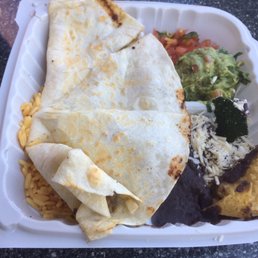 Beef Quesadilla. Delicious. PS. Didn't take a picture of the mandarin orange soda. Beef Quesadilla. Delicious. PS. Didn't take a picture of the mandarin orange soda.