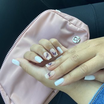 JN Nails Spa - Full set mani - Nail Salons Near Me - Elk Grove, California
