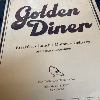 Golden Diner - Menu - Diners Near Me - New York, New York Golden Diner - Menu - Diners Near Me - New York, New York