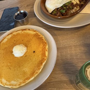 Sara's Kitchen - Side of cakes come with my corned beef hash skillet always a plus - Breakfast & Brunch Near Me - Port St. Lucie, Florida Sara's Kitchen - Side of cakes come with my corned beef hash skillet always a plus - Breakfast & Brunch Near Me - Port St. Lucie, Florida