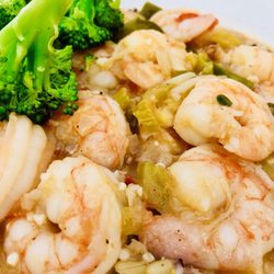 Shrimp etouffe: this Wednesday's special