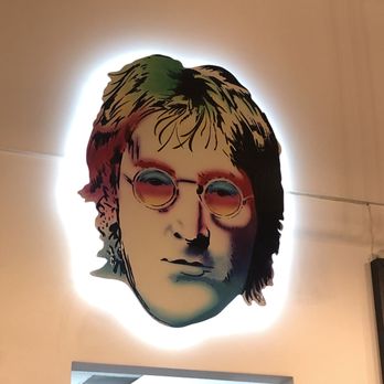 Precision Sign Company - John Lennon- hand painted with LED! Thank you Ron!! - Printing Services Near Me - Chicago, Illinois Precision Sign Company - John Lennon- hand painted with LED! Thank you Ron!! - Printing Services Near Me - Chicago, Illinois