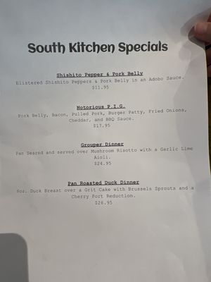 Menu photo 4 South Kitchen & Spirits Ponte Vedra, FL Menu photo 4 South Kitchen & Spirits Ponte Vedra, FL