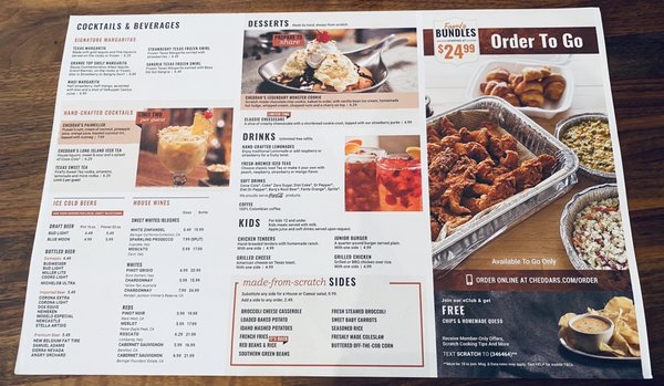 Menu photo 6 Cheddar's Scratch Kitchen Knoxville, TN Menu photo 6 Cheddar's Scratch Kitchen Knoxville, TN