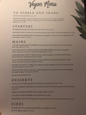 Menu photo 1 The White Horse Radlett, HRT