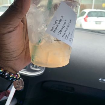 Starbucks - Peach Green Iced Tea Lemonade - Coffee & Tea Near Me - Gallatin, Tennessee