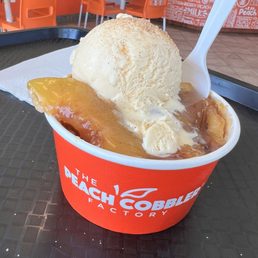 Peach cobbler Peach cobbler
