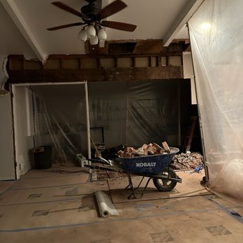 DP Construction - Protection in place and beam over wall opening - Flooring Near Me - San Jose, California DP Construction - Protection in place and beam over wall opening - Flooring Near Me - San Jose, California