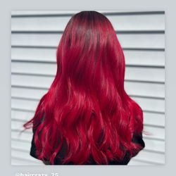 The Butterfly Suite - Vivid Red Fireball by Courtney