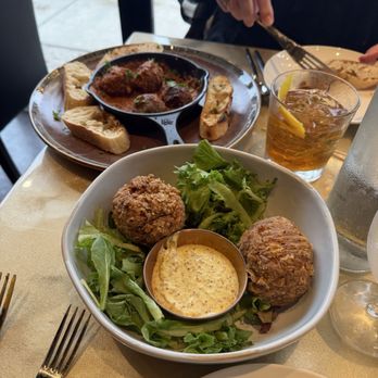 Uptown Lobby - Apps. Stuffed meatballs and Scotch eggs. - Spanish Near Me - Minneapolis, Minnesota Uptown Lobby - Apps. Stuffed meatballs and Scotch eggs. - Spanish Near Me - Minneapolis, Minnesota