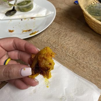 Restaurante Santafereño - End of the empanada- super crunchy! - Latin American Near Me - London, XGL Restaurante Santafereño - End of the empanada- super crunchy! - Latin American Near Me - London, XGL