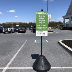 Stauffers of Kissel Hill - Place your order online, park in one of these reserved spaces, and they'll bring your order out to you when you call/text.