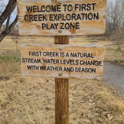 First Creek Park - Signage 04-13-2023