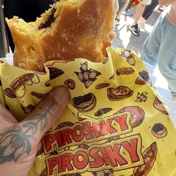 Piroshky Piroshky - Chocolate Cream Hazelnut Roll - Bakeries Near Me - Seattle, Washington Piroshky Piroshky - Chocolate Cream Hazelnut Roll - Bakeries Near Me - Seattle, Washington