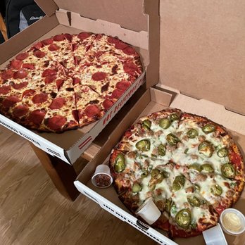Long Draw Pizza - Rio Grande left and Pancho Villa right - Pizza Near Me - Terlingua, Texas Long Draw Pizza - Rio Grande left and Pancho Villa right - Pizza Near Me - Terlingua, Texas