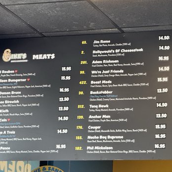 Ike's Love & Sandwiches - Menu as of 9/2025 - Sandwiches Near Me - Poway, California Ike's Love & Sandwiches - Menu as of 9/2025 - Sandwiches Near Me - Poway, California