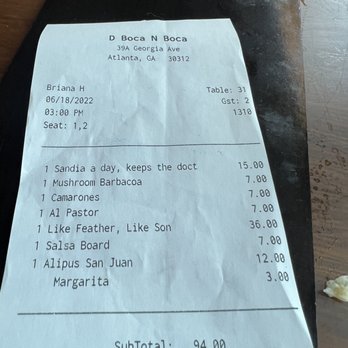 Boca - Tacos Near Me - Atlanta, Georgia