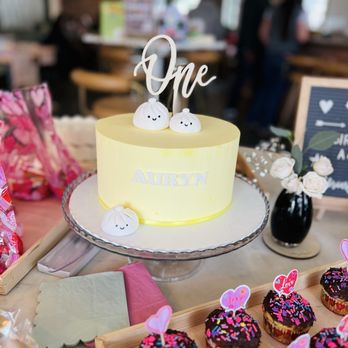 Mitra Art Cake - Dumpling themed strawberry crème vanilla cake - Custom Cakes Near Me - Concord , California Mitra Art Cake - Dumpling themed strawberry crème vanilla cake - Custom Cakes Near Me - Concord , California