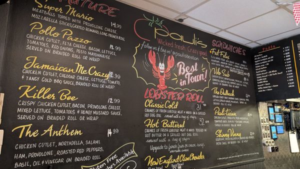 Menu photo 2 Pauli's Boston, MA Menu photo 2 Pauli's Boston, MA