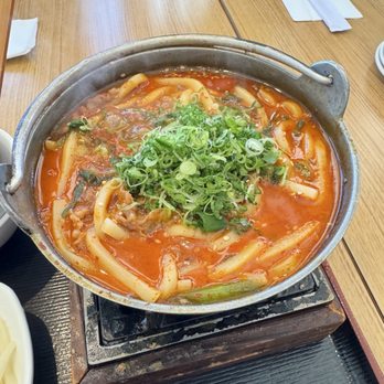 Okidoki by Meiji - Spicy Beef Udon with (Rice Ball) - Izakaya Near Me - Tustin, California Okidoki by Meiji - Spicy Beef Udon with (Rice Ball) - Izakaya Near Me - Tustin, California