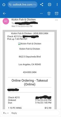 Menu photo 3 Kickin’ Fish and Chicken Los Angeles, CA Menu photo 3 Kickin’ Fish and Chicken Los Angeles, CA