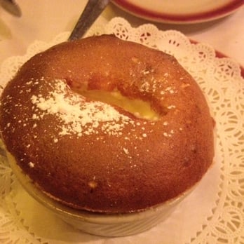 Chez Napoleon - Alcohol delight, AKA Grand Marnier souffle - French Near Me - New York, New York Chez Napoleon - Alcohol delight, AKA Grand Marnier souffle - French Near Me - New York, New York