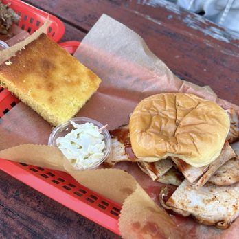 Eli's BBQ - Riverside - Turkey sandwich, Jalapeno Cornbread - Barbeque Near Me - Cincinnati, Ohio