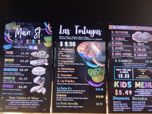 Menu photo 7 Main St Tacos Mansfield, TX