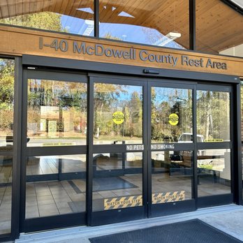 McDowell County Rest Area - Front door - Rest Stops Near Me - McDowell, North Carolina