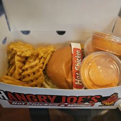 Hangry Joe’s Hot Chicken - Duke St. - Chicken Sando Combo