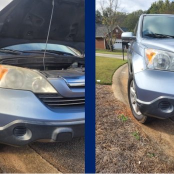 Revive Mobile Auto Solutions - Rav4 headlights look like new after a little work! - Windshield Installation & Repair Near Me Revive Mobile Auto Solutions - Rav4 headlights look like new after a little work! - Windshield Installation & Repair Near Me