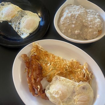 Rebecca's Cafe - two plates of breakfast food - Breakfast & Brunch Near Me - Becker, Minnesota