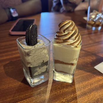 Seasons 52 - Cookies 'N' Cream Mini and Key Lime Pie Mini - New American Near Me - Costa Mesa, California Seasons 52 - Cookies 'N' Cream Mini and Key Lime Pie Mini - New American Near Me - Costa Mesa, California