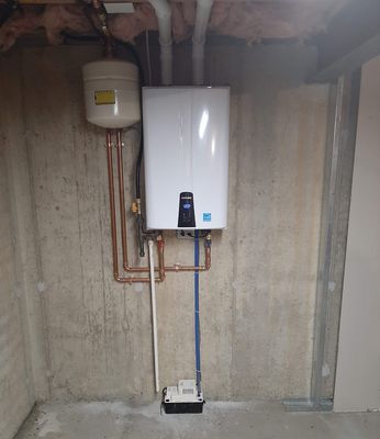 Tankless water heater conversion. Endless Hot water at a fraction of the cost - Convert your existing tank style water heater system to a tankless system and save money every month! Tankless water heater conversion. Endless Hot water at a fraction of the cost - Convert your existing tank style water heater system to a tankless system and save money every month!