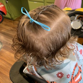 Little Locks - Almost done fresh cut and hairdo just pre-glitter. Blue to match her ribbon. - Toy Stores Near Me - La Jolla, California Little Locks - Almost done fresh cut and hairdo just pre-glitter. Blue to match her ribbon. - Toy Stores Near Me - La Jolla, California