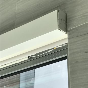 Cutting Edge Drapery - Protruding mounting system that looked unfinished with exposed wiring and metal plates. Should've been recessed into window. - Shades & Blinds Near Me - San Francisco, California Cutting Edge Drapery - Protruding mounting system that looked unfinished with exposed wiring and metal plates. Should've been recessed into window. - Shades & Blinds Near Me - San Francisco, California