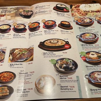 Jin Cook - Menu - Korean Near Me - Buena Park, California