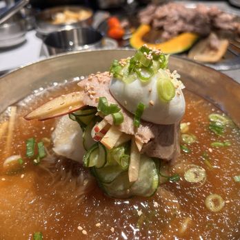 Saemaeul - Cold noodle soup - Korean Near Me - Carrollton, Texas Saemaeul - Cold noodle soup - Korean Near Me - Carrollton, Texas