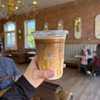 The Exchange - 16oz Iced Caramel Macchiato - Coffee & Tea Near Me - Canal Fulton, Ohio The Exchange - 16oz Iced Caramel Macchiato - Coffee & Tea Near Me - Canal Fulton, Ohio