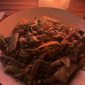 Tikis Grill & Bar - My Vegan Rigatoni Primavera 7/10 on 11/2025 - Seafood Near Me - Honolulu, Hawaii Tikis Grill & Bar - My Vegan Rigatoni Primavera 7/10 on 11/2025 - Seafood Near Me - Honolulu, Hawaii