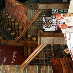 Barcino - Stairway leading to the smoking room upstairs