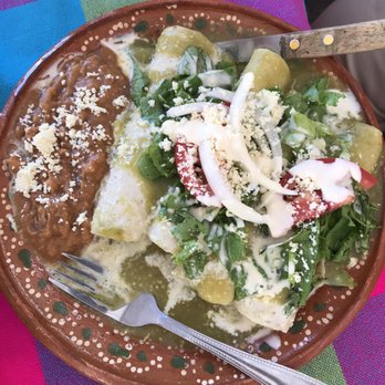 Sazon Mexicano - Enchiladas verde de pollo. - Mexican Near Me - Chapala, JAL