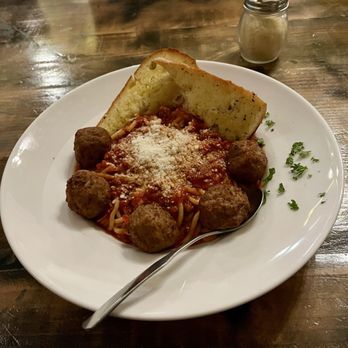 Soprano's Antico - Spaghetti bolognese with meatballs and extra sauce. - Italian Near Me - Seattle, Washington Soprano's Antico - Spaghetti bolognese with meatballs and extra sauce. - Italian Near Me - Seattle, Washington
