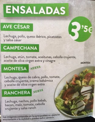 Menu photo 2 100 Montaditos Palma, PM