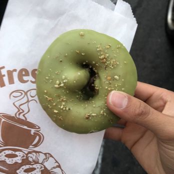 Crafted Donuts - Matcha donut! Cake dough - Donuts Near Me - Los Angeles, California Crafted Donuts - Matcha donut! Cake dough - Donuts Near Me - Los Angeles, California