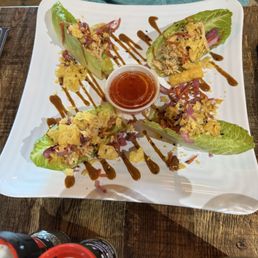 Thai Lettuce Wraps Thai Lettuce Wraps