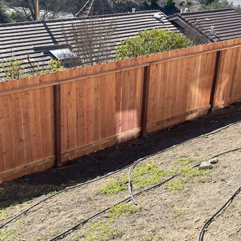 Erick’s Landscaping - New fence!! - Landscaping Near Me